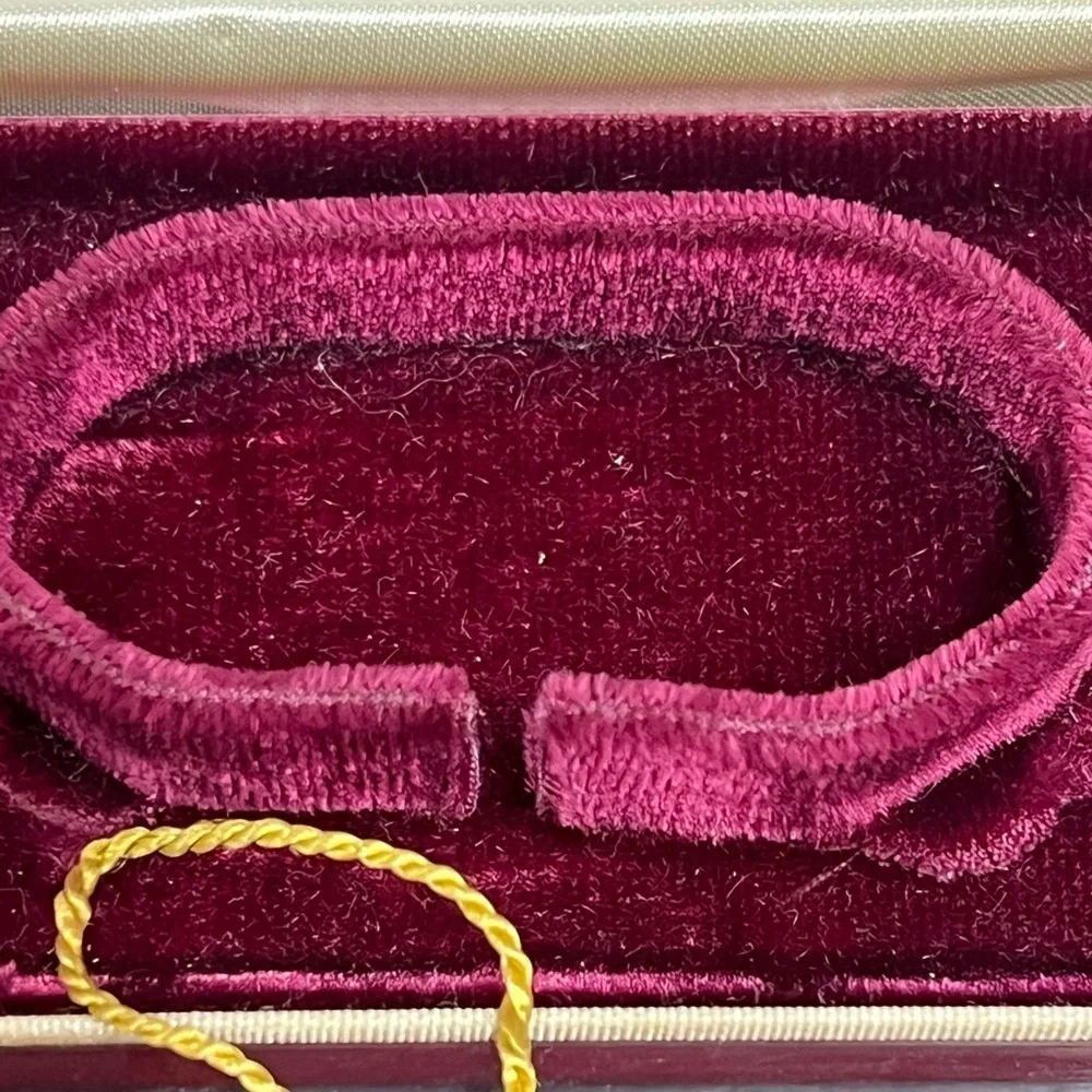 Vintage Lady Elgin Watch Box Only Velvet Lined Jewelry Watch Box - Picture 10 of 15